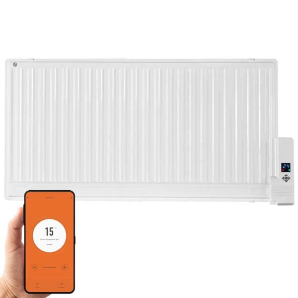 SolAire Celsius WiFi Oil Filled Electric Radiator + Timer, Voice Control. Portable / Wall Mounted Modern, Stylish Heating Products For Sale. Great Deals Buy Online From Richmond Radiators UK Shop 3