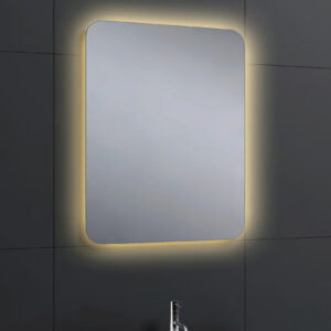 Reflections Rona LED Bathroom Mirror With Demister, Mood Lighting Modern, Stylish Heating Products For Sale. Great Deals Buy Online From Richmond Radiators UK Shop