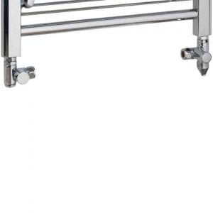 Dual Fuel Heated Towel Rail Kit A – CP Element, Chrome Round Valves Modern, Stylish Heating Products For Sale. Great Deals Buy Online From Richmond Radiators UK Shop