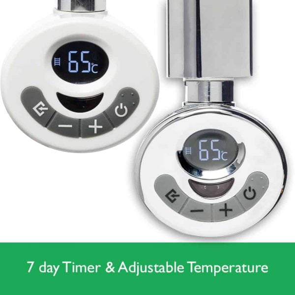 R3 Thermostatic Electric Element For Heated Towel Rails, Element + Timer, Remote Modern, Stylish Heating Products For Sale. Great Deals Buy Online From Richmond Radiators UK Shop 5