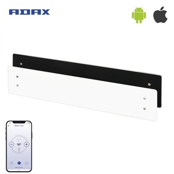 ADAX Clea WiFi Glass Electric Panel Heater With Thermostat, Timer, Wall Mounted, Low Profile Modern, Stylish Heating Products For Sale. Great Deals Buy Online From Richmond Radiators UK Shop 3