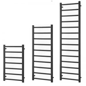 Abby Modern Heated Towel Rail For Central Heating, Anthracite Modern, Stylish Heating Products For Sale. Great Deals Buy Online From Richmond Radiators UK Shop