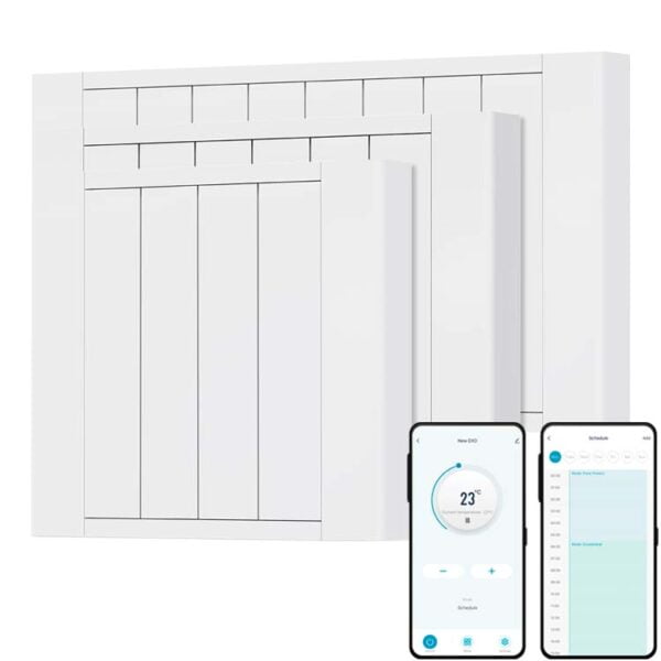 SolAire Exo WIFI Electric Radiator, Aluminium / Ceramic , Timer, Wall Mounted Modern, Stylish Heating Products For Sale. Great Deals Buy Online From Richmond Radiators UK Shop 3