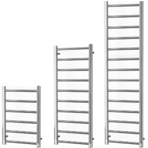 Abby Modern Heated Towel Rail For Central Heating, Chrome Modern, Stylish Heating Products For Sale. Great Deals Buy Online From Richmond Radiators UK Shop