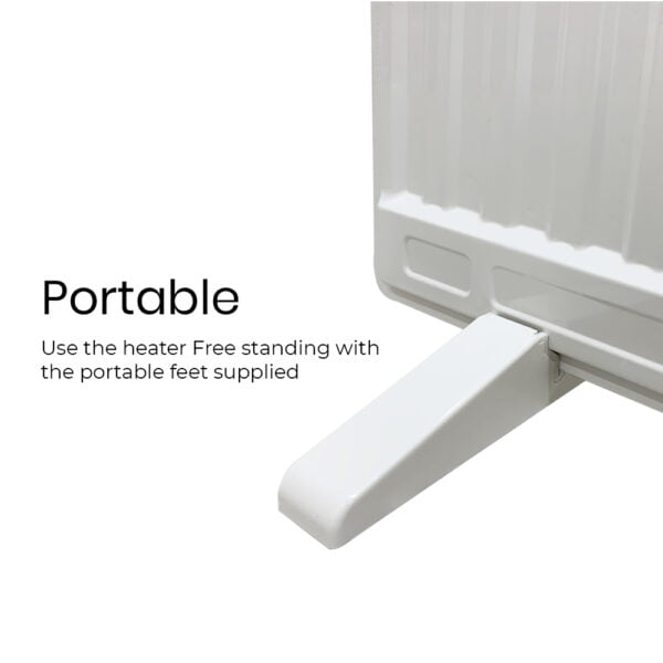 SolAire Celsius WiFi Oil Filled Electric Radiator + Timer, Voice Control. Portable / Wall Mounted Modern, Stylish Heating Products For Sale. Great Deals Buy Online From Richmond Radiators UK Shop 5