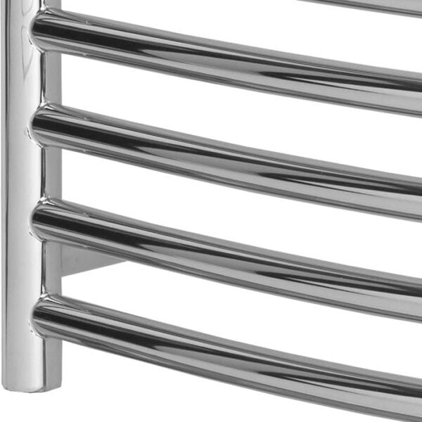 Barden Stainless Steel Smart Electric Towel Rail with Thermostat, Timer + WiFi Control